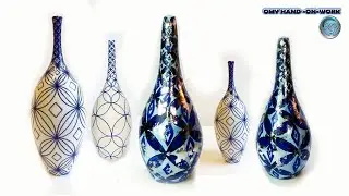 Easy Ways To Forming A Mold For Vase || White Cement Craft Ideas || DIY Project