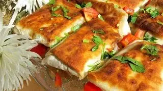 Lavash envelopes with filling
