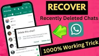 How to Recover Old Whatsapp Deleted Messages in 3 Minutes| How to Restore Old Chats in GBWhatsApp