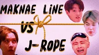 Maknae line Vs J-ROPE | BTS Funny moment #btsfunny #bts