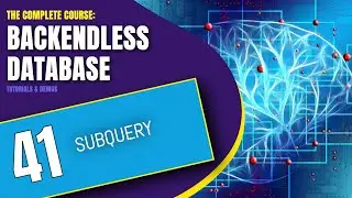 Data Retrieval with a SubQuery | Backendless Database Training Course (pt. 41)