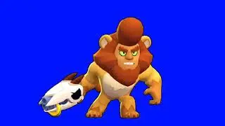 Brawl Stars Lion Bull Green Screen