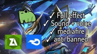 Script Skin Gusion Legend Cosmic Gleam | Full sound + voice + skill effects | Patch Gloo