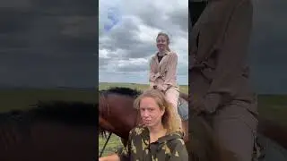 I rode a horse for the first time! 🐎