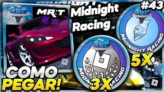 COMO PEGAR TODAS os SILVERS e SHINES do Midnight Racing: Tokyo do EVENTO THE GAMES do ROBLOX!
