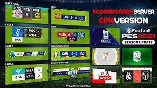 PES 2021 Scoreboard Cpk AIO For All Patches