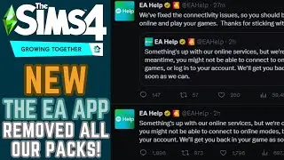 The EA App Is Deleting Simmers Packs! More Bugs and Game Restrictions Spark Outrage