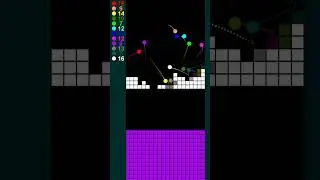 Block Destruction2 - Marble Race in Algodoo 
