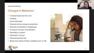 Supporting wellbeing | Autism@Work Virtual Summit 2021
