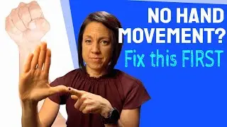 Regaining hand movement after brain damage