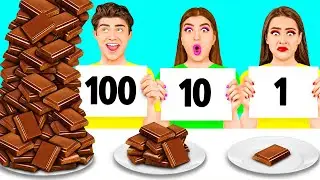 100 Слоев еды Челлендж | Битвы с едой от DaRaDa Challenge