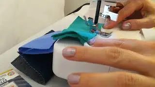 РАБОТА С РАЗЛИЧНЫМИ ВИДАМИ ТКАНИ (CHAYKA ЧАЙКА 425М)