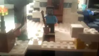 Стив дабывает снег