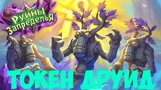 Токен Друид апрель 2020. Руины Запределья HearthStone.