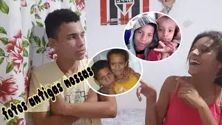 REAGINDO NOSSAS FOTOS ANTIGAS *com a minha irmã*