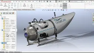 #AbaqusTutorial | Structural Analysis of CFRP Pressure Hull in Submersible | 22N04 | BW Engineering