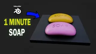 how to make a soap in blender in 1 minute