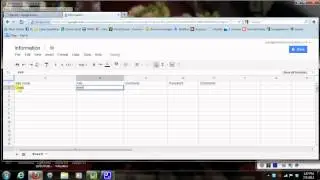 How to organized usernames and passwords