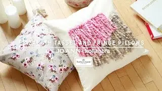 How to Decorate Pillows with Yarn