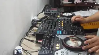 Dj set techno djm 800 & kaoss pad 3