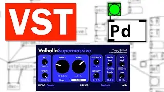 VST Plugins Inside of Pure Data!