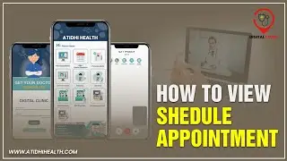 How to View Sheduled Appointments | Digital Clinic