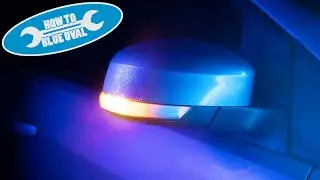 Ford Focus Mk2 Mk3 How to change side indicators (light) & mirror cap. Instructions (D*3/DYB, 04-14)
