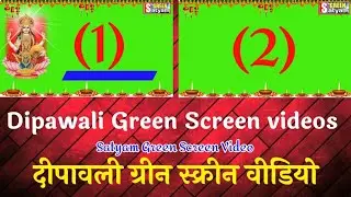 Free New Dipawali Green Screen Video