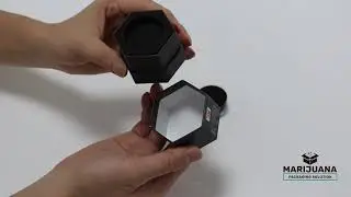Custom Concentrate Packaging Double-Wall Hexagon Box