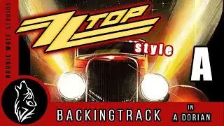ZZ TOP Style Rock Backing Track Jam [A Minor]