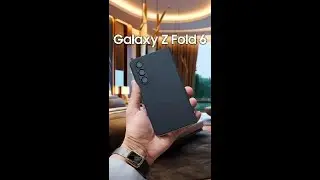 First Official Look At The Samsung Galaxy Z Fold 6! 