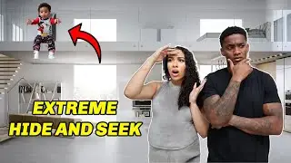 EXTREME HIDE and SEEK CHALLENGE At The Roberts Family Home!!!