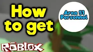 How To Get 'Area 51 Personnel' (SUPER RARE Badge!!) - ROBLOX Area 51