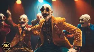 Glow in the Rhythm ✨ Electro Swing Dance | AI Music Video (8K)