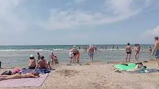 Анапа Пляж у отеля София 7 августа 2024 г.