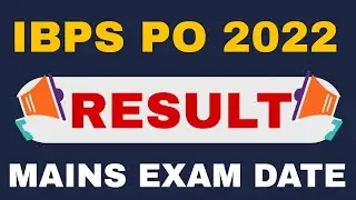 IBPS PO Result 2022 | IBPS PO Expected Cut off 2022 | IBPS PO Result | IBPS PO Pre Result Date