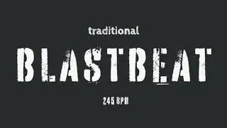 Blast Beat 245 bpm