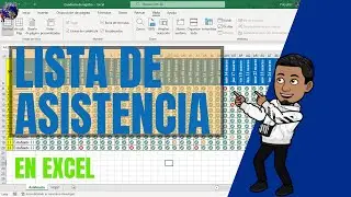 Lista de asistencia en excel