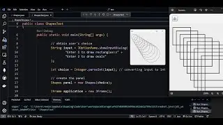 GUI and Graphics Case Study: DrawingRectangles and Ovals - Java