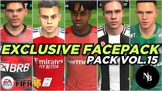 EXCLUSIVE FACEPACK VOL.15 FIFA 16 MOBILE