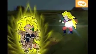 DBZ CSS _ Como seria se Goku ressuscitasse Raditz