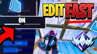 How to INSTANTLY EDIT FASTER in Fortnite! (Improve Mechanics)
