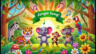 #JungleSong #KidsMusic #AnimalFun #SafariAdventure #JungleDance #SingAlong #KidsSongs