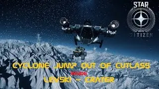 Star Citizen Stunt 💀 Crazy Cyclone Jump Inside Levski 💀 Lets Play 💀 Gameplay