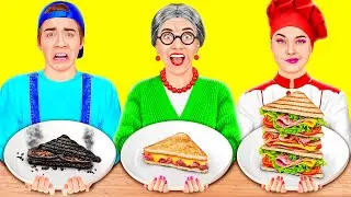Кулинарный Челлендж: Я против Бабушки | Кухонные гаджеты и Лайфхаки для родителей HAHANOM Challenge
