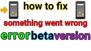 how to fix error somthing went wrong beta version| | youtube studio beta something went wrong