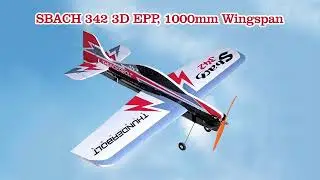 Sbach 342 3D EPP 1000mm Red Eagle