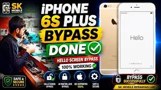 iPhone 6 Plus iCloud Bypass Done With Unlock Tool | SK Mobile Repairing Lab