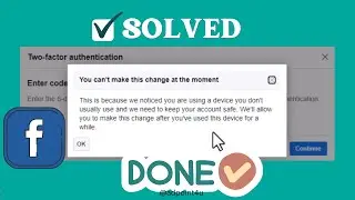 You cant make this change at the moment Enable Facebook ad manager