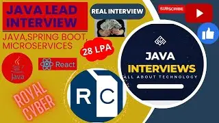 RoyalCyber interview Questions | java interview questions  | Java 8 coding Interview |Microservices
